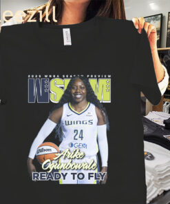 2025 WNBA Arike Ogunbowale Ready To Fly Tee Shirt