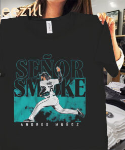Andres Muñoz: Señor Smoke Shirt Seattle Baseball