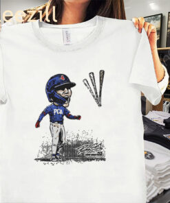 Batflip Pete Crow-Armstrong Chicago Cubs Signature Shirt