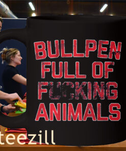 Bullpen Full of F-king Animal Mug Boston Red Sox