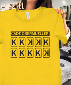 Cade Strikeouts - Cade Obermueller Shirt - 2025 Baseball