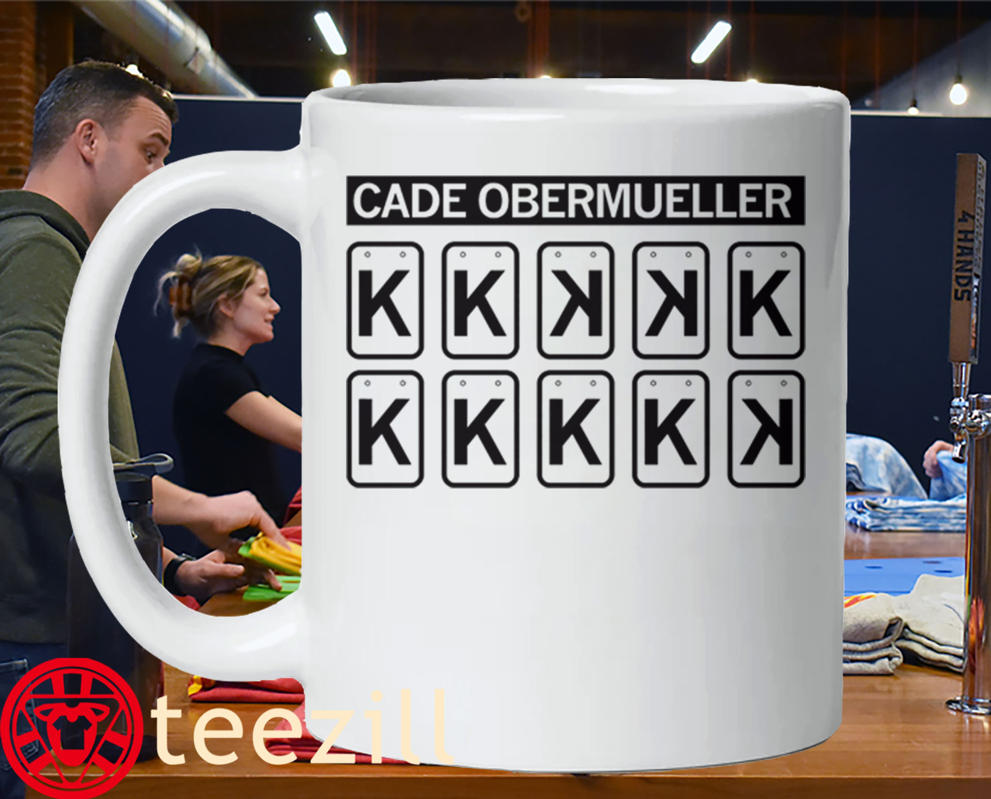 Cade Strikeouts - Cade Obermueller Shirt - 2025 Baseball Mug