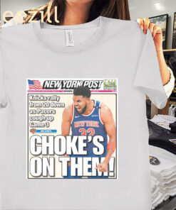 Choke’s On Them T-Shirt Karl-Anthony Towns - New York Post