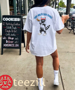 Cute Red White And Feral T-Shirt, Merica Hat, Hot Dog