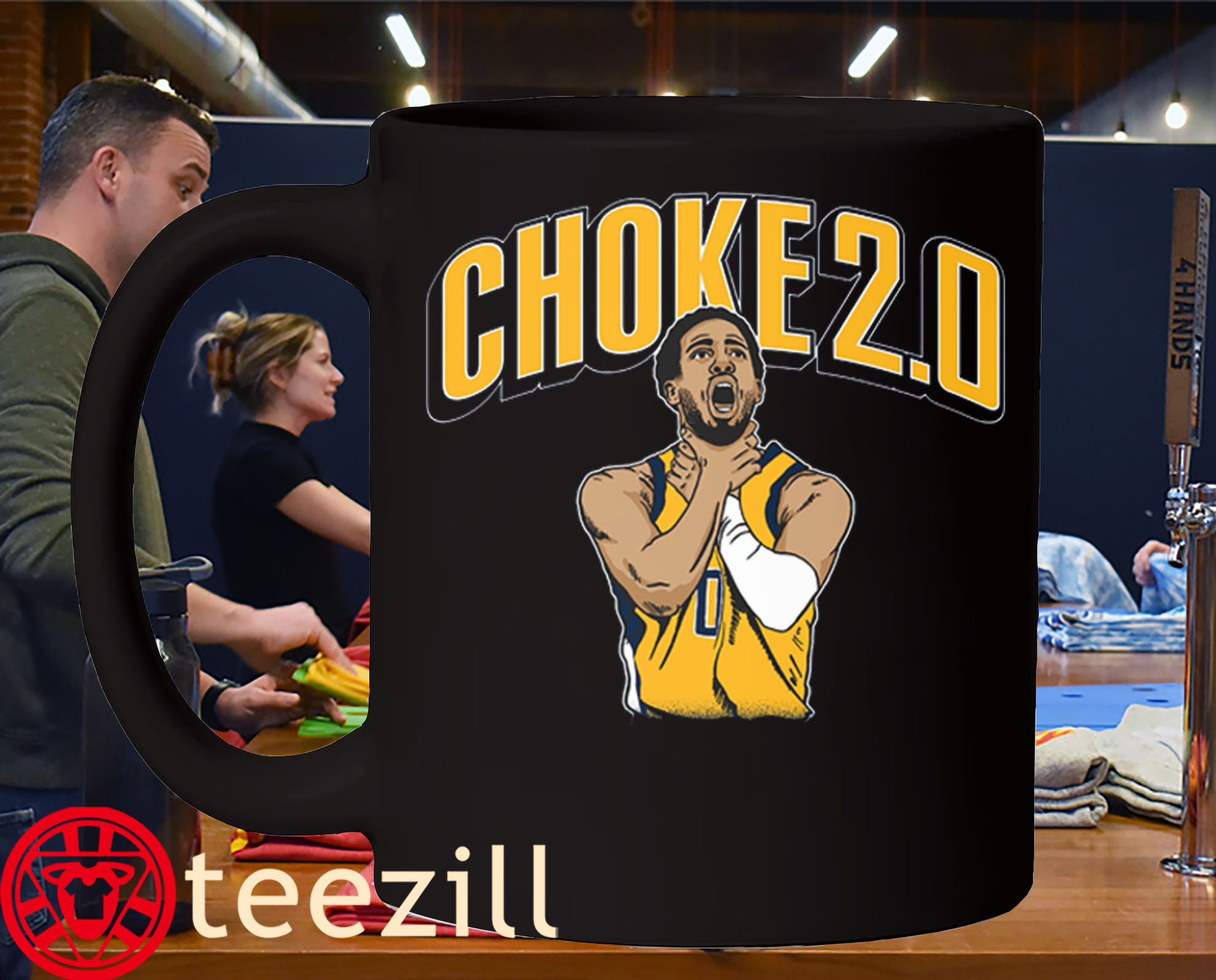 Danger Choke 2.0 Mug Indiana Basketball