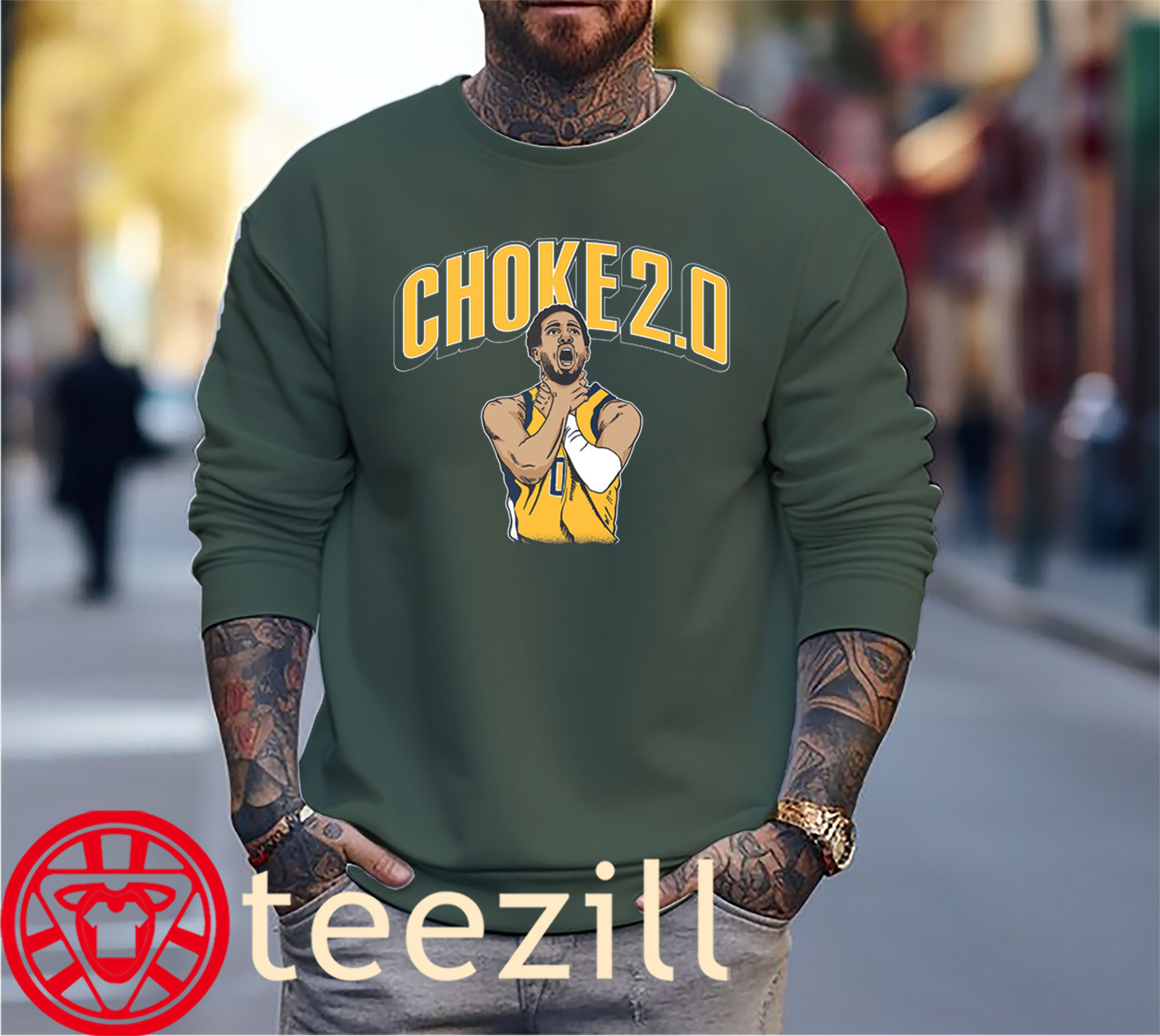 Danger Choke 2.0 TShirts Indiana Basketball