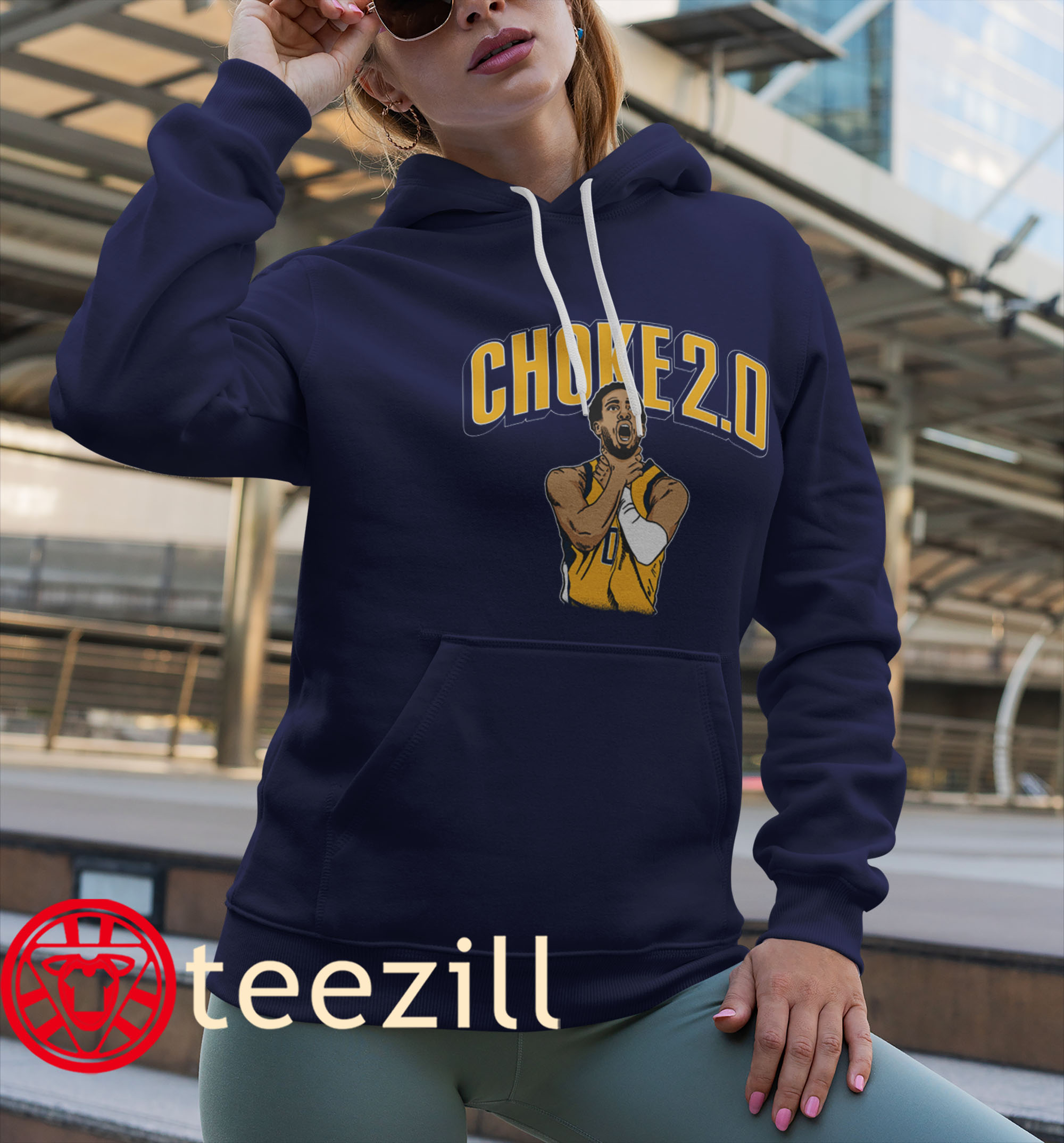 Danger Choke 2.0 Tee Shirts Indiana Basketball