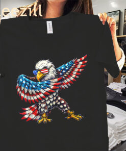 Eagle American Bald Eagle 4th of July Shirt