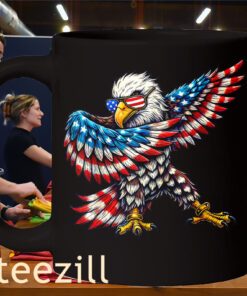 Eagle American Bald Eagle 4th of July Shirt mug