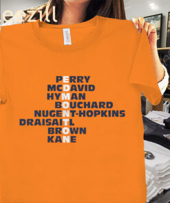 Edmonton Hockey Names 2025 T-Shirt - National Hockey