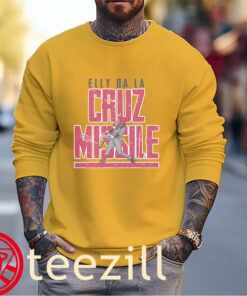 Elly De La Cruz Missile Off The Bat Shirts Cincinnati Cruz Baseball