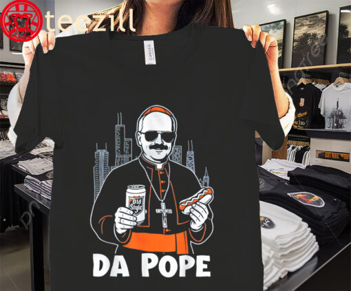 First Pope from America In Chicago Da Pope Leo Tee Shirt