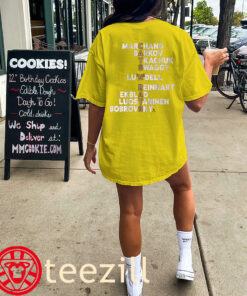 Alternative view of Florida's Hockey Cats 'N' Rats Names 2025 Shirt