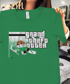 Grand Theft Otter Shirt - Jake Oettinger Dallas Hockey
