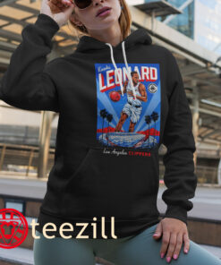 Alternative view of Graphic Kawhi Leonard Los Angeles Clippers Basketball Shirt