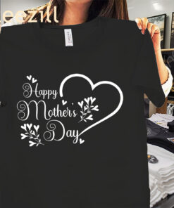 Happy Mother's Day Shirt, 2025 Happy Mother's Day Heart Shirt, Mother's Day Gift, Mom Shirt Happy Day Tee