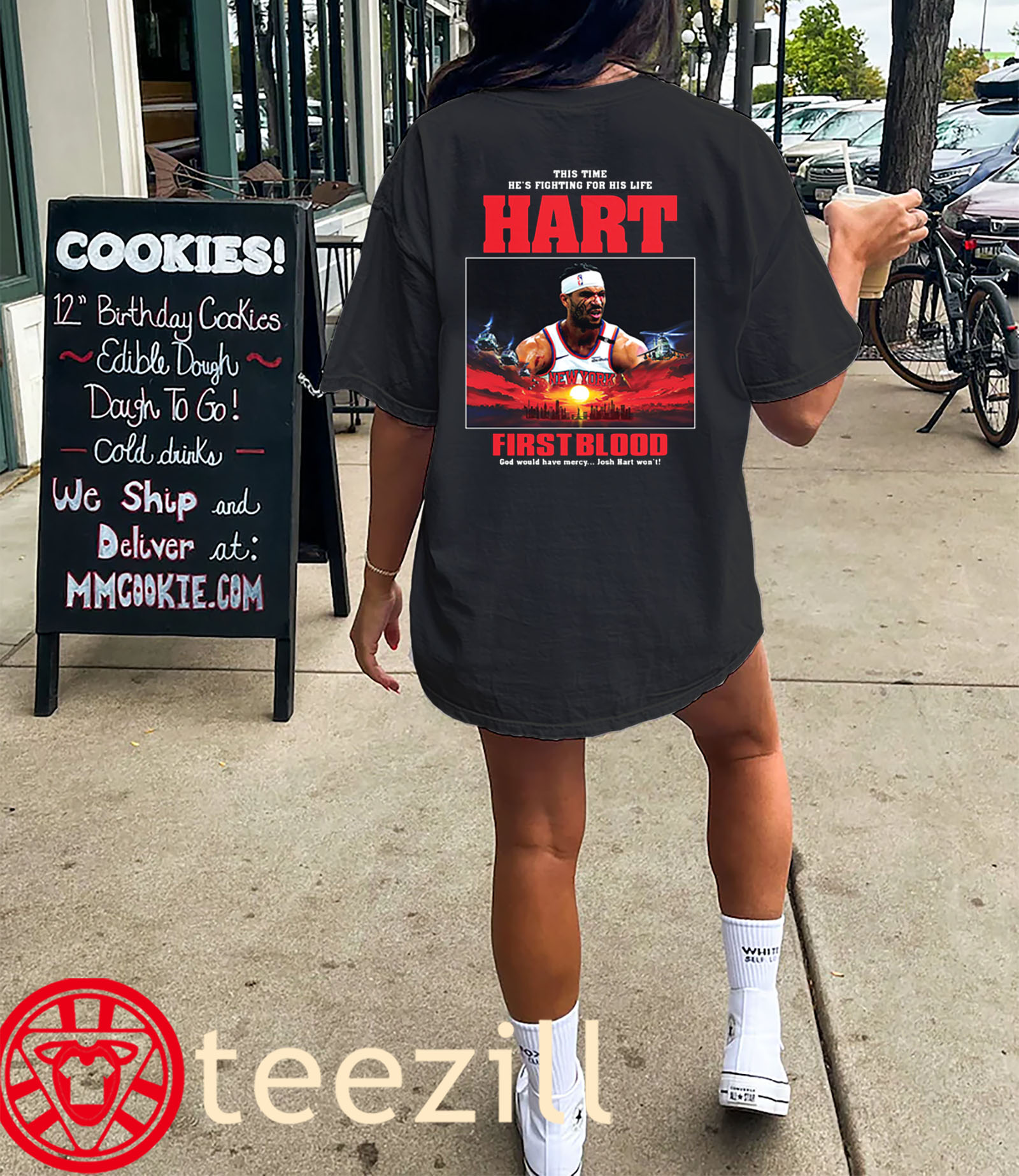 Hart Rambo First Blood Shirt New York Knicks