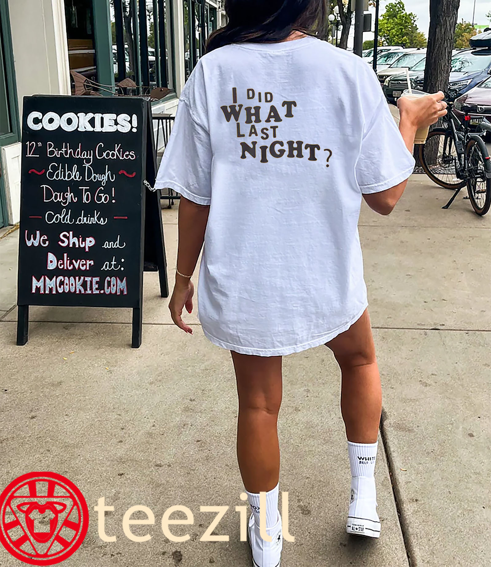 I Did What Last Night T-Shirt MV Lemonade kids