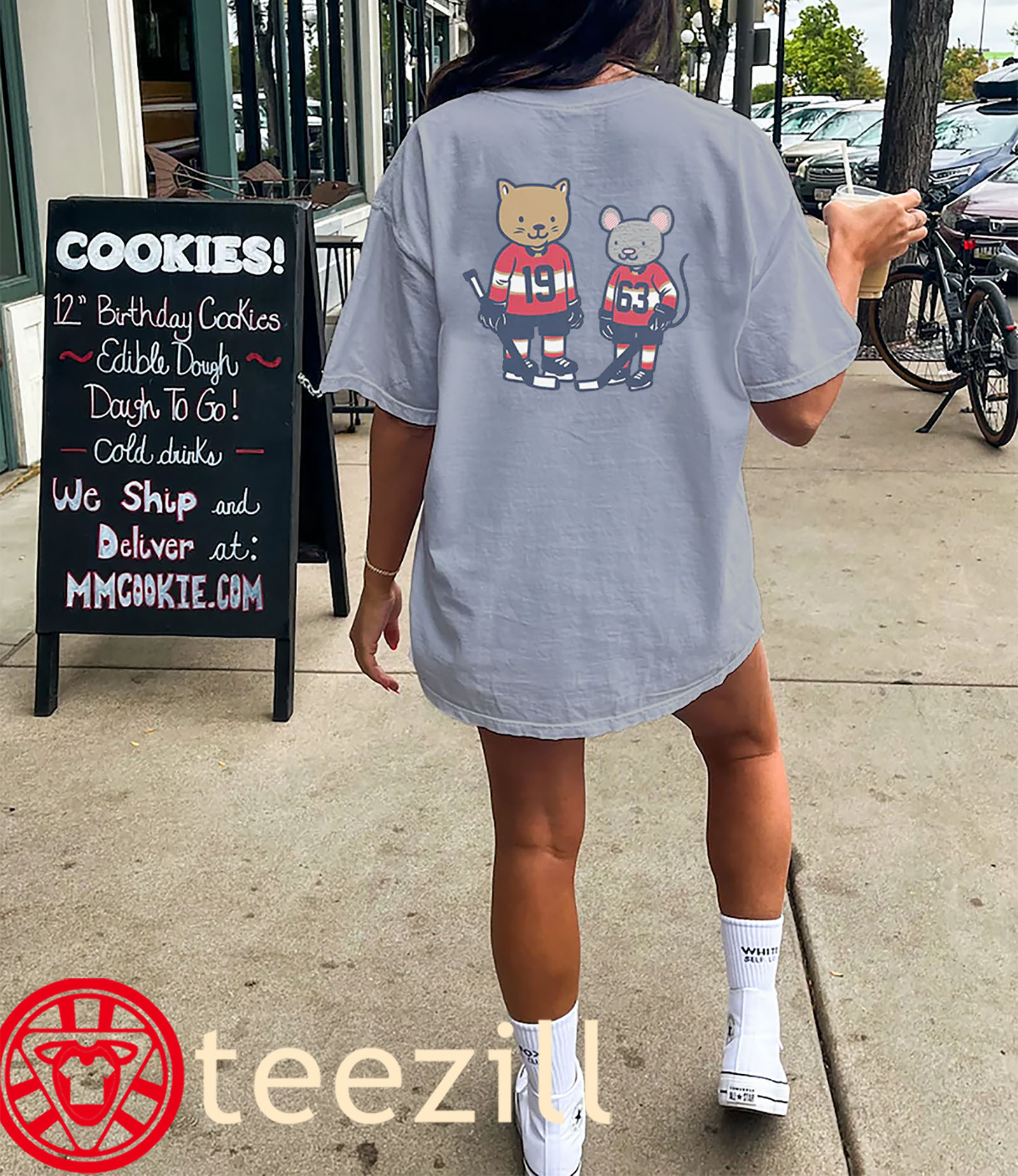 Matthew Tkachuk & Brad Marchand Cat and Rat Shirts kids