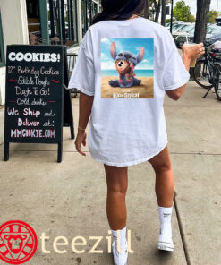 Alternative view of Movie Poster Lilo & Stitch Live-Action Funny Moana Shirt