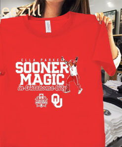 OU Softball Ella Parker Sooner Magic in OKC Softball Shirt