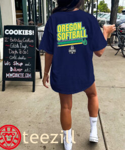 Oregon Softball College World Series Stripe Shirt Classic