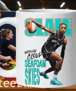Posters Natasha Cloud Seafoam Skies Slam Cover Mug