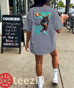 Posters Natasha Cloud Seafoam Skies Slam Cover TShirts