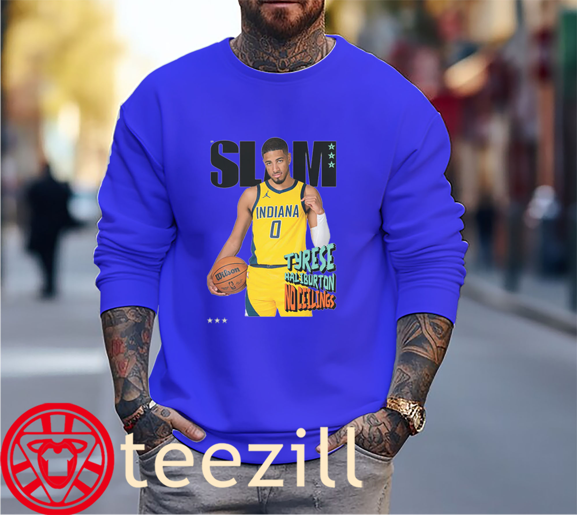 Posters Tyrese Haliburton No Ceilings Slam Cover Shirts