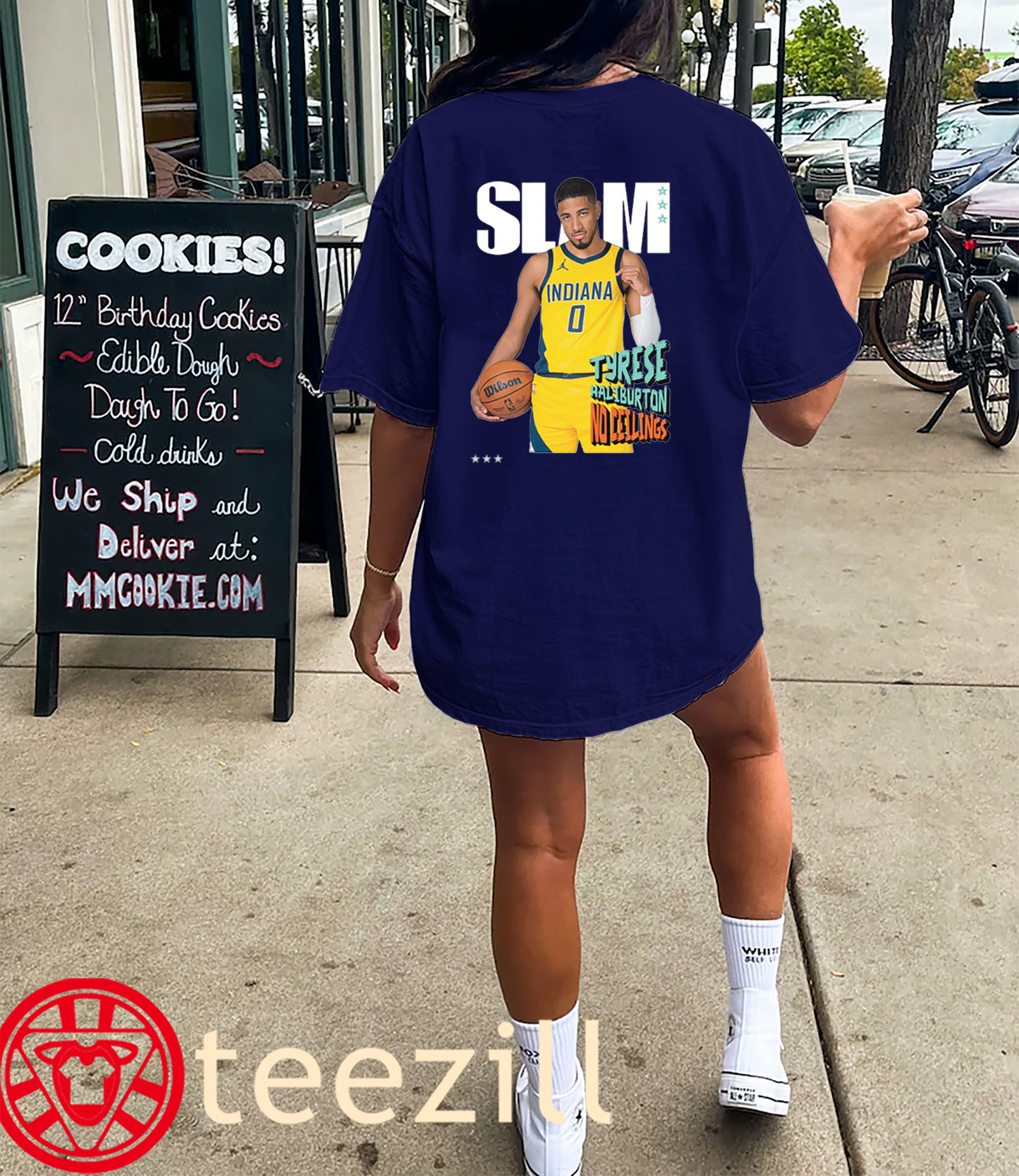 Posters Tyrese Haliburton No Ceilings Slam Cover Tees