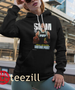 Posters Tyrese Haliburton Vintage Point Slam Cover Tee