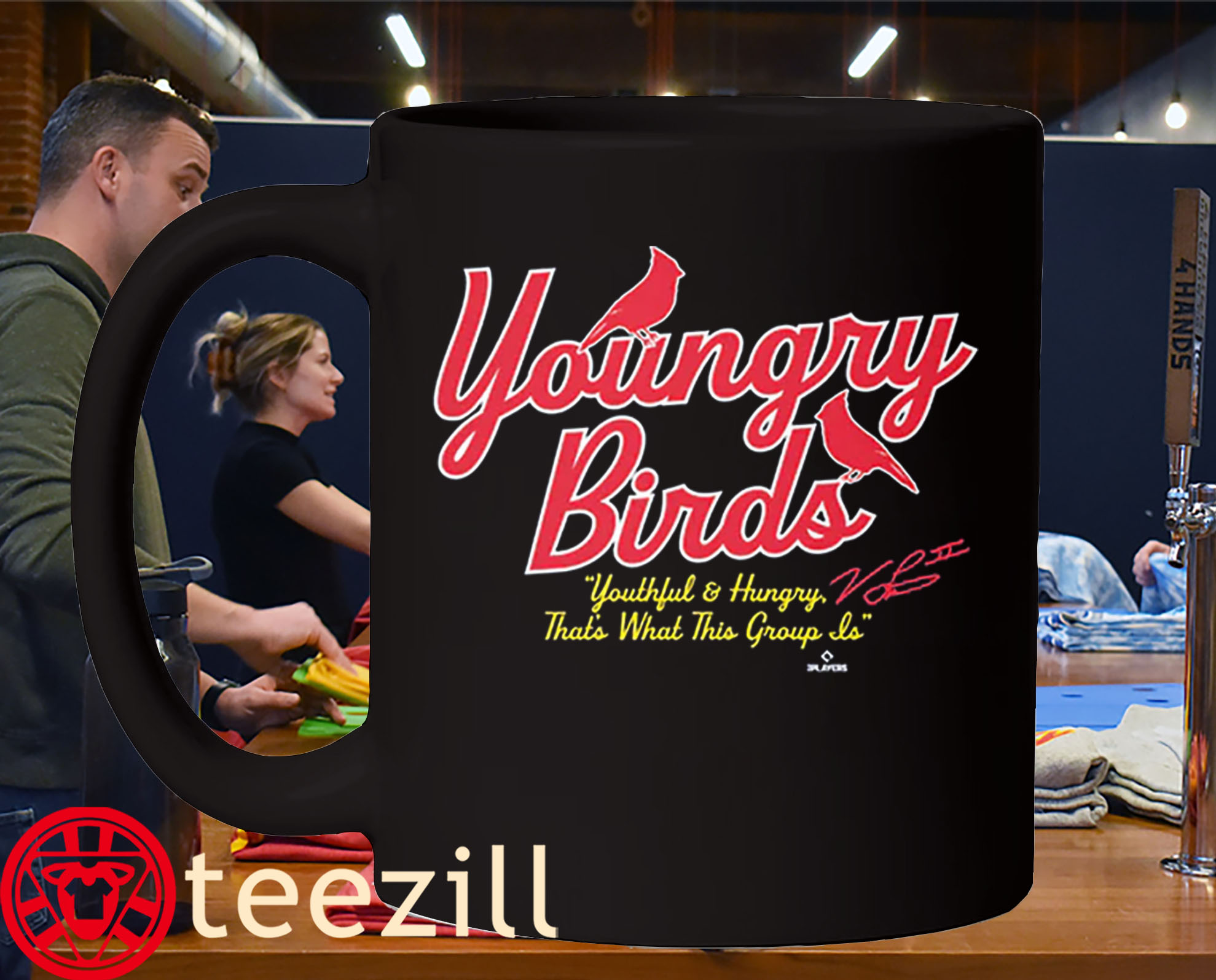 St. Louis Baseball Youngry Birds Shirt Thanks Victor Scott II - Image 5