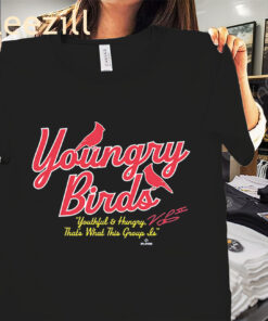 St. Louis Baseball Youngry Birds Shirt Thanks Victor Scott II