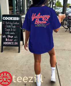 Alternative view of St. Louis Baseball Youngry Birds Shirt Thanks Victor Scott II