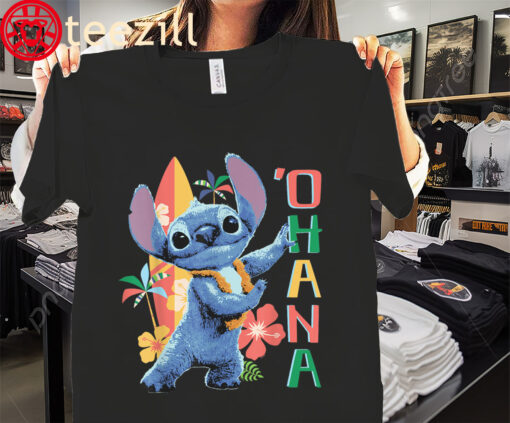 Stitch Live-Action Movie 'Ohana Hula Beach Shirt