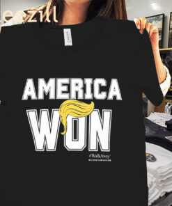 Straka Walkaway America Won Trump Shirt