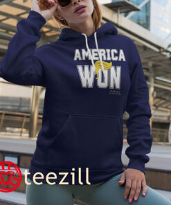 Straka Walkaway America Won Trump Shirt Women