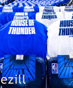 The House of Thunder Tshirt OKC 2025 NBA Playoffs Game 5 Tee Shirt