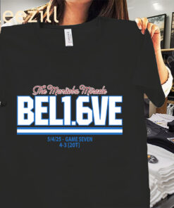 The Manitoba Miracle Believe In 1.6 Seconds Left T-shirt