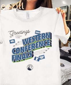 Western Conference Finals Game 4 T-Shirt - Minnesota Timberwolves