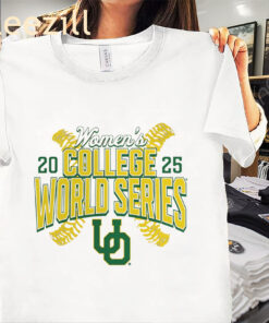 Women’s College World Series Shirt Oregon Ducks NCAA Softball
