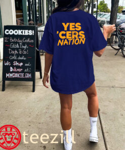 Yes Cers Nation Shirt - Indiana Pacers white
