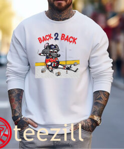 2025 Stanley Cup Champion Back 2 Back Shirt Funny Rat Smokings