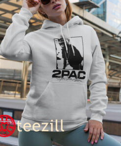 2Pac To Live and Die in L.A Black T-Shirt – Tupac Shakur West Coast Rap Legends