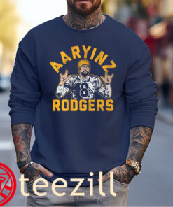 Aaron Rodgers AarYinz Shirts - Pittsburgh QB