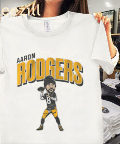 Aaron Rodgers Caricature Shirt - Green Bay Football