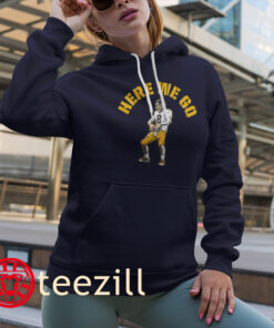 Aaron Rodgers Here We Go TShirt - Pittsburgh Legend