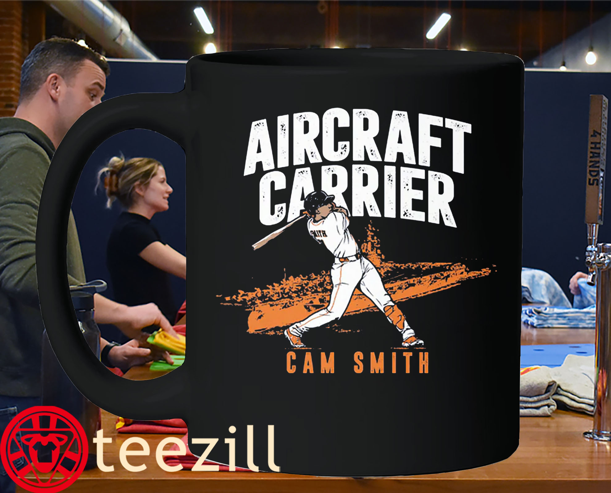 Aircraft Carrier Cam Smith Mug