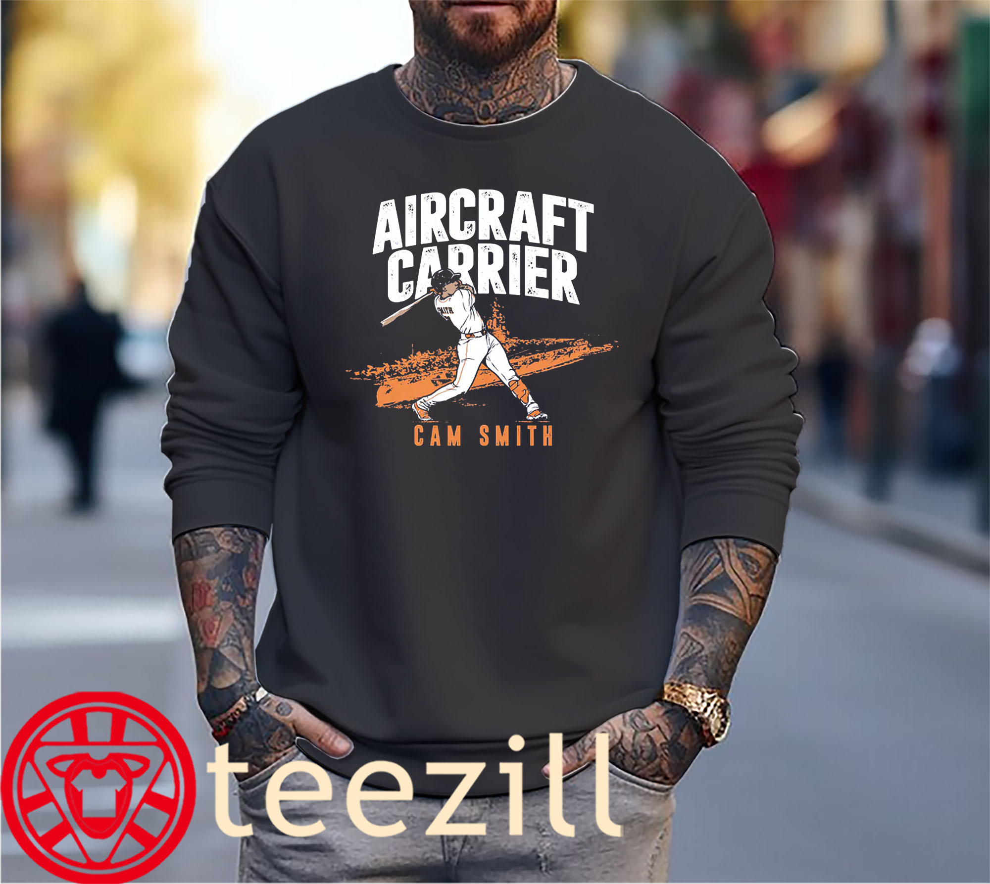 Aircraft Carrier Cam Smith Shirt sweater