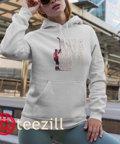 Aleksander Barkov Cats & Rats & Cap Tee- Florida Hockey